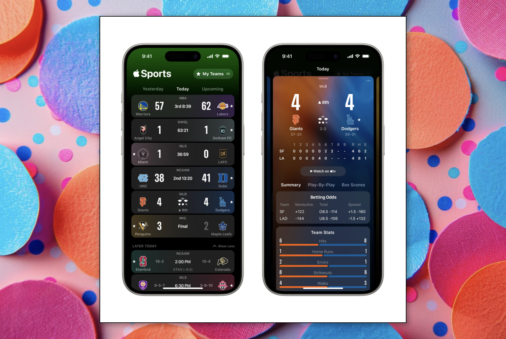 Apple Sports App Prioritizes Betting Odds Over Game Highlights